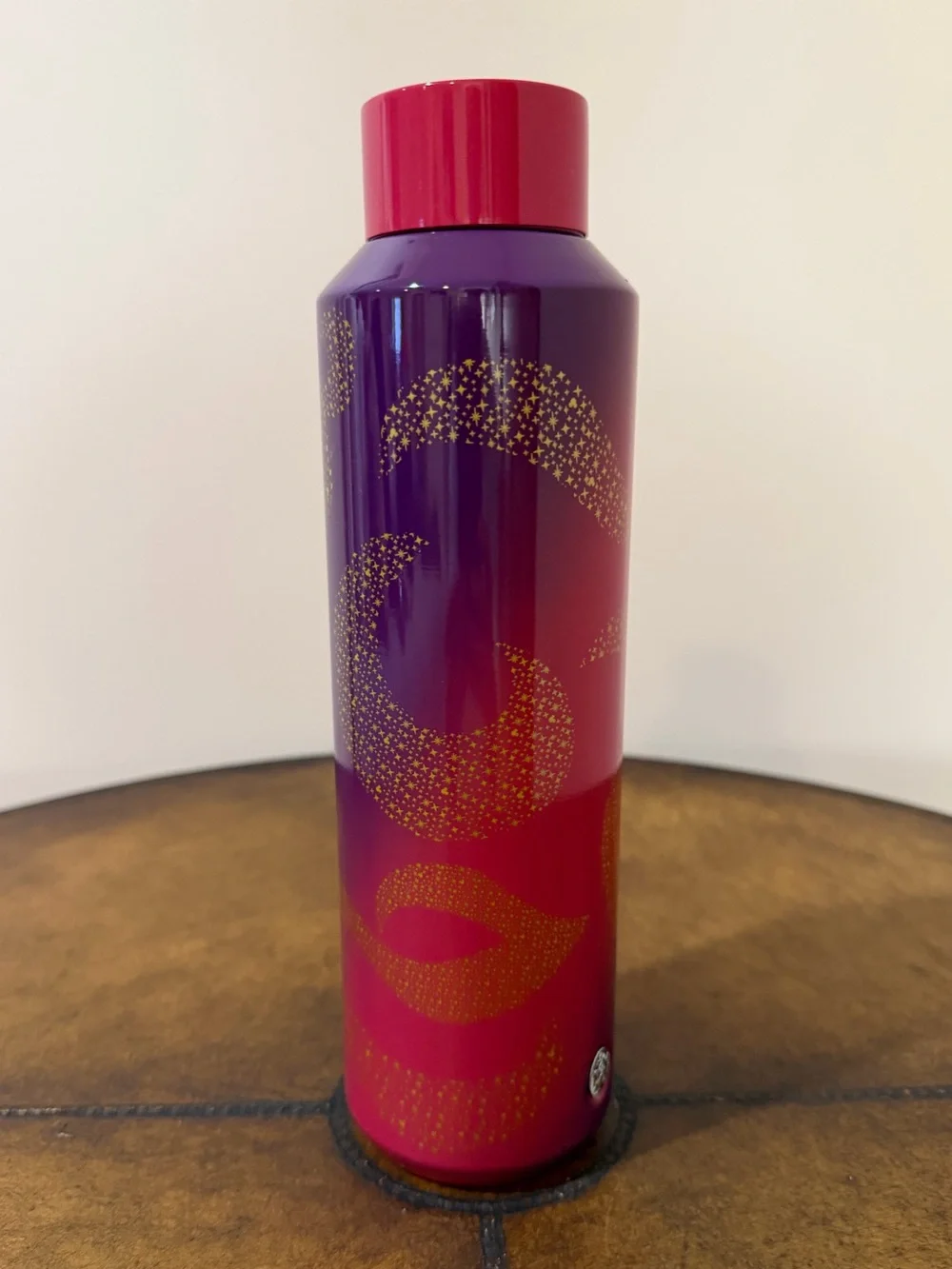 NEW STARBUCKS WALT DISNEY WORLD CINDERELLA CASTLE STAINLESS STEEL WATER BOTTLE